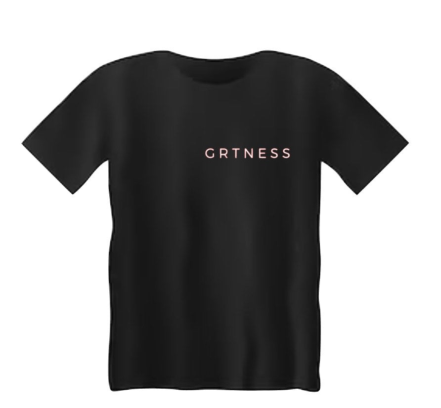 Short- Sleeve GRTNESS T-shirt (white print)