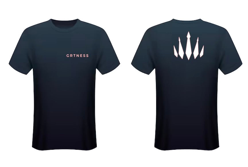 Short- Sleeve GRTNESS T-shirt (white print)